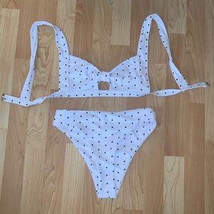 Shein Polka Dot Bikini size S